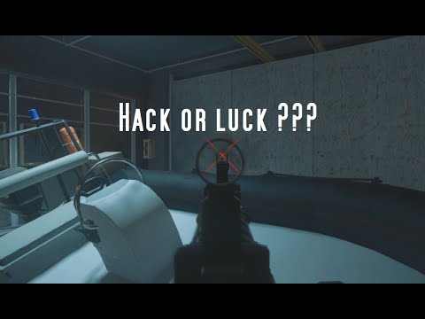 Wallbang hack or luck ? Rainbow Six siege