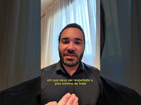 Advogado alerta sobre a legislação do piso mínimo do frete! 🚛