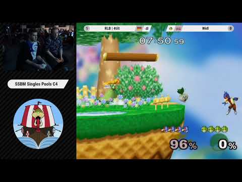 Valhalla III - Widl (Peach) Vs. 4tilt (Falco) - Pools - Melee Singles