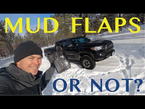 Took the Mud Flaps off my Tacoma