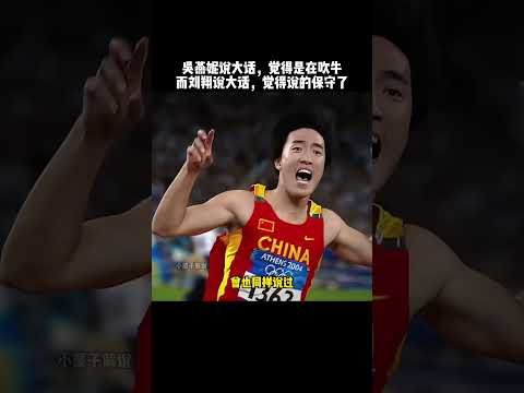吴燕妮说大话被嘲讽与实力不匹配，而刘翔说大话却觉得说保守了#sports #体育 #田径 #funny #搞笑 #精彩片段 #exercise #有趣 #高手在民间
