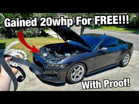 SECRET MOD TO GET MORE HORSEPOWER FOR FREE!!!