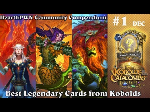 Best Legendary Cards from Kobolds (HearthPWN Community Compendium) Video