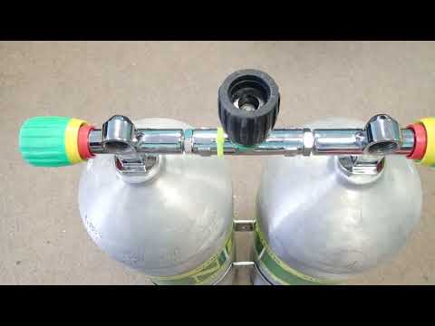 #15 - An easier way to assemble manifolded backmount double tank twinsets for scuba diving