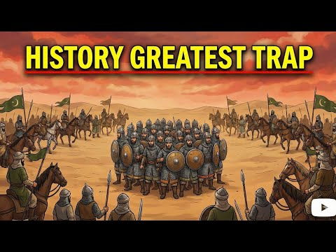 Khalid ibn al-Walid Impossible Maneuver That Crushed The Superpower (Battle of Walajah) 