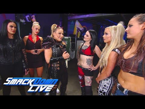The Riott Squad meet the "Welcoming Committee": SmackDown LIVE, Dec. 5, 2017