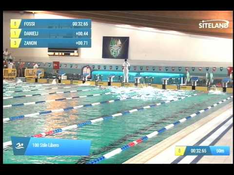 Serie 15 dei 100 Stile Libero  Assoluti Maschi Master - Campionati Regionali Masters 2014 di Veneto