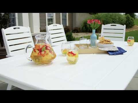 POLYWOOD Nautical Dining Set Video