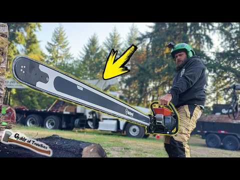 THIS SAW SUCKS!! Trying the WORST reviewed chainsaw on Amazon!