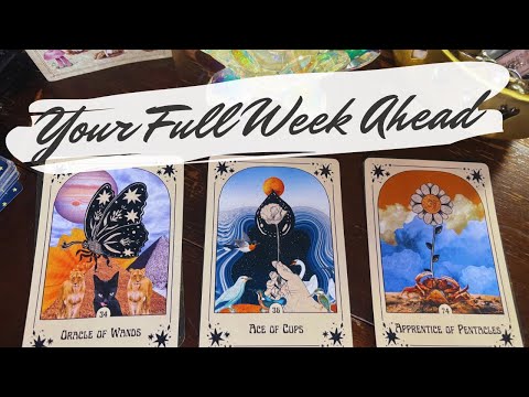 your detailed week ahead 🔮 pick a card weekly reading