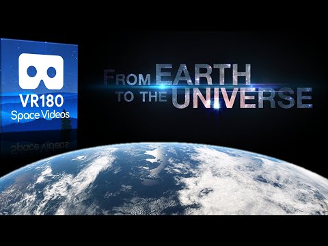 "From Earth to the Universe" ESO Planetarium Film - VR180 8K conversion
