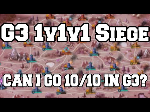 G3 Siege CAN I GO 10/10 IN G3? (Summoners War)