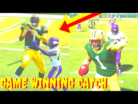 MADDEN 21 CAREER MODE WR EP 6 BEST MADDEN 21 CAREER MODE WR GOT GAME WINNING CATCH 6 SECONDS LEFT!