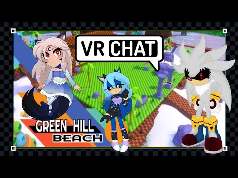 Silver.exe & Amilea Meet Yina at Green Hill VRChat