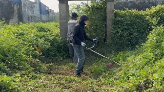 Extreme clean up & renovate abandoned house, cut overgrown grass