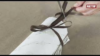 Emballage cadeau bouteille | Comment réaliser un emballage cadeau pour une bouteille de vin by RETIF