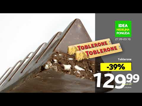 IDEA | Nedeljna ponuda 27.09 - 3.10.2019.