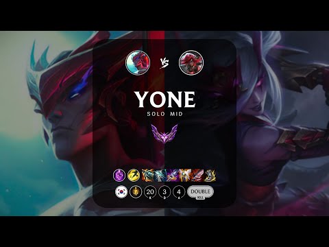 Yone Mid vs Katarina - KR Master Patch 13.19