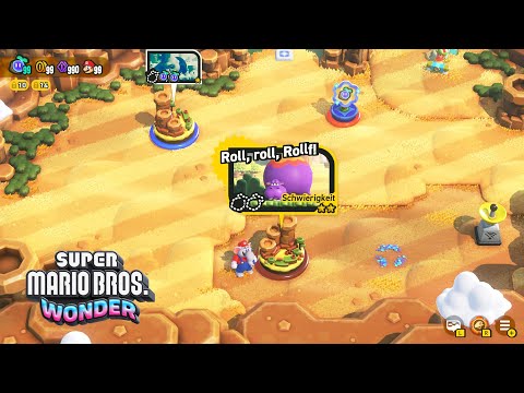 So findest du alle Samen und 10er Münzen - Roll, roll, Rollf! - SMBW (MOD-Edition)