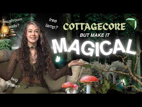 Fantasy Forest Decor Ideas to Thrift or DIY - whimsical magical cottagecore decor on a budget 🧚‍♀️🍄