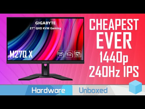 Outstanding 1440p 240Hz Value - Gigabyte M27Q X Review
