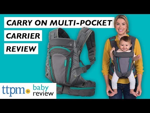 infantino carry on multi pocket