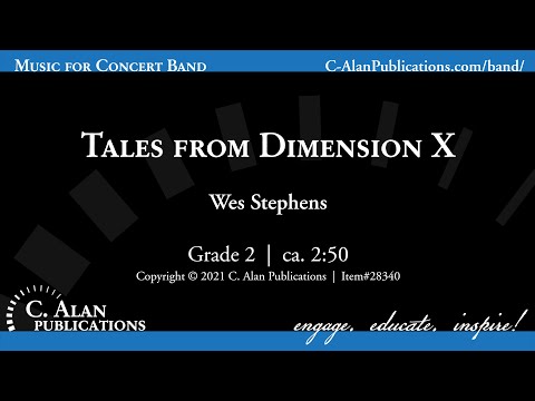 Tales from Dimension X (Band Gr. 2) - Wes Stephens