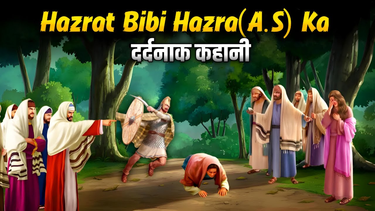 Story Of Hazrat Bibi Hajra AS Or Prophet Ibrahim AS and his sacrifice Hindi/Urdu | SAAHIN