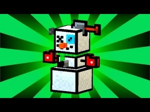 PIXEL GUN 3D.  Обзор Гаджета: Вуду Снеговик