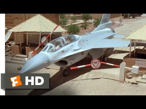 The Jewel of the Nile (2/5) Movie CLIP - Escape by Jet (1985) HD