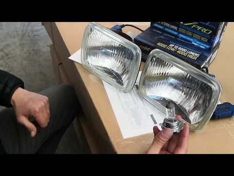 How to Install GX7 LED Conversion kit onto 7X6 or 4X6 Headlamps