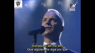 Puff Daddy &amp; Faith Evans ft Sting - I&#39;ll Be Missing You (Live 1997) (Subtítulos en español e inglés)
