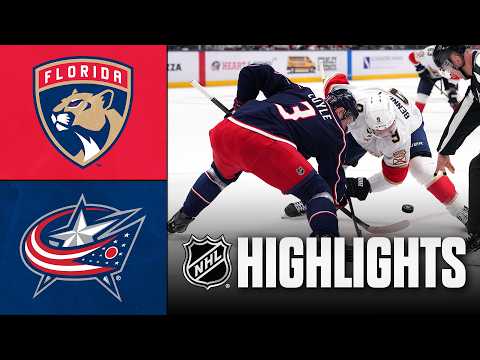 Panthers vs. Blue Jackets | NHL Highlights | March 05, 2026