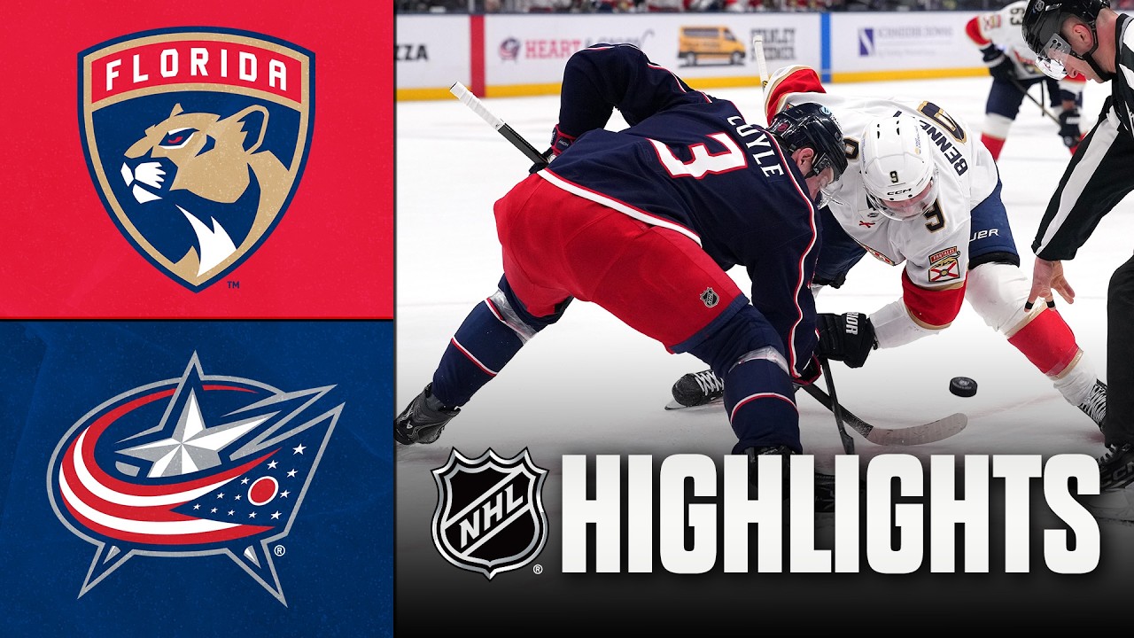 Panthers vs. Blue Jackets | NHL Highlights | March 05, 2026