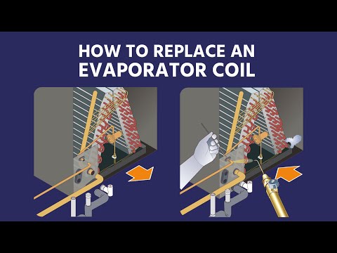 How to replace an evaporator coil step by step