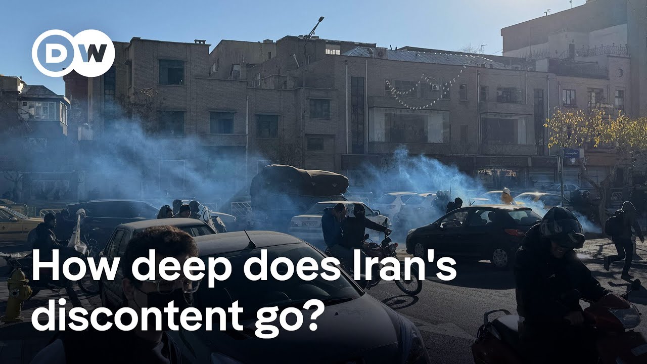 Protests erupt in Iran as currency plummets to record low | DW News