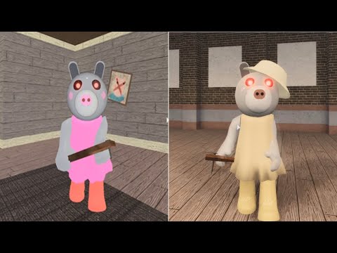 New Piggy Daisy Normal VS Piggy Daisy Remodel Jumpscare