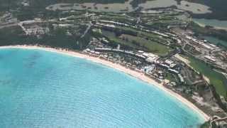 preview picture of video 'Sandals Emerald Bay, Exumas Bahamas. Aerial view by Lynn at Alpha World Travel 919.467.5020'