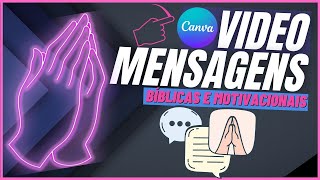 Como Fazer Vídeo no CANVA para Canal Dark de Mensagens Motivacionais e Bíblicas - SERÁ QUE MONETIZA?