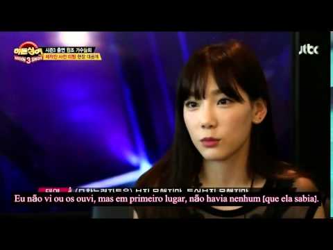 140809 Hidden Singer 3 - TaeYeon Interview [Legendado em Português]