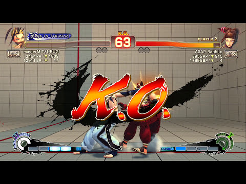 USFIV: masterMITSURUGI vs ASAP Rabbito. Cool Comeback!