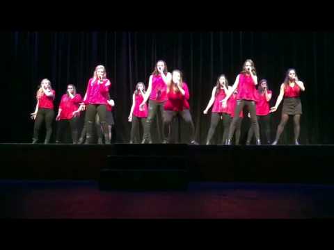 Ladies in Red - ICCA South East Quarterfinals 2017