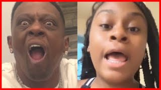 “Yo UGLY A$$ Name” Boosie CLOWNING his Daughter and her Mama