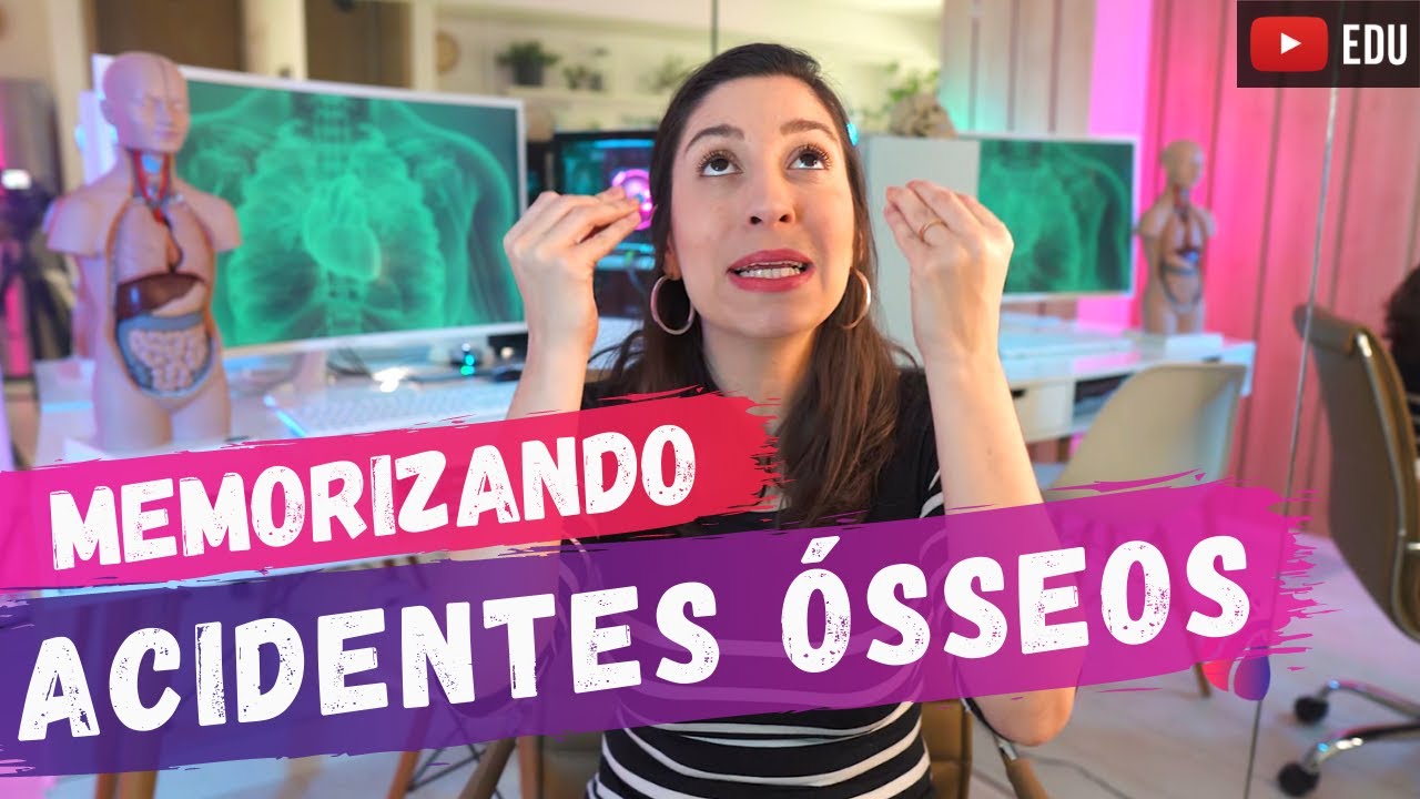 Como MEMORIZAR acidentes ósseos | Anatomia etc