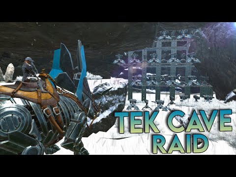 The TEK CAVE Raid That Gave Us JUICY PROFIT On ARK!