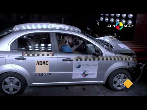 Prueba Latin NCAP Chevrolet Aveo