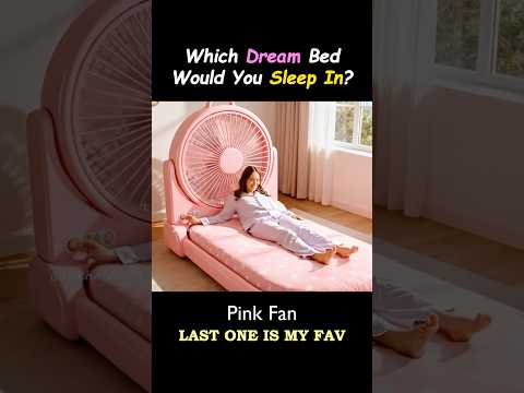 Which Aesthetic Bed Would You Sleep In? 🎀🚗📸✨ #asmr