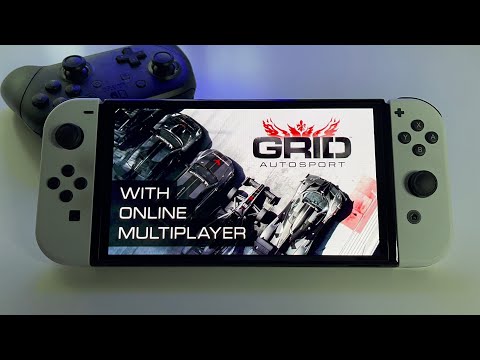 GRID Autosport + high quality pack - Review | Switch OLED handheld gameplay