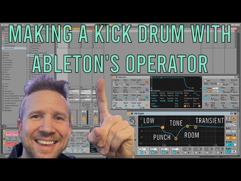 How to make a Kick Drum with Ableton's Operator tutorial