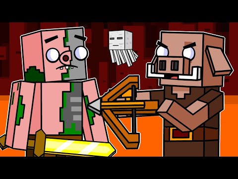 Block Squad: The Nether | All Episodes (Minecraft Animation)
